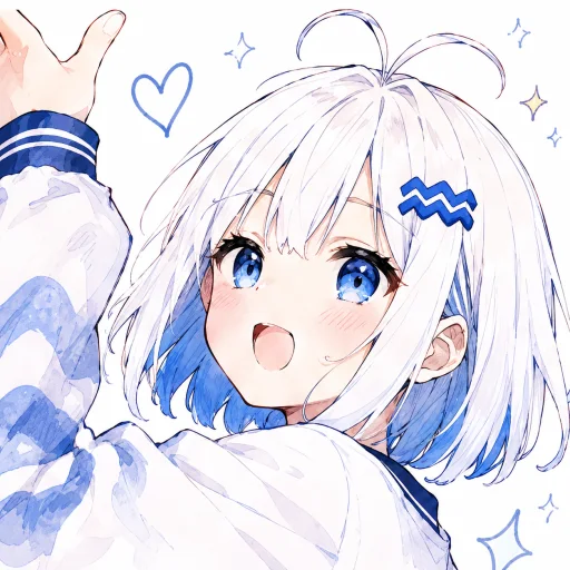 shiichan smiling and waving